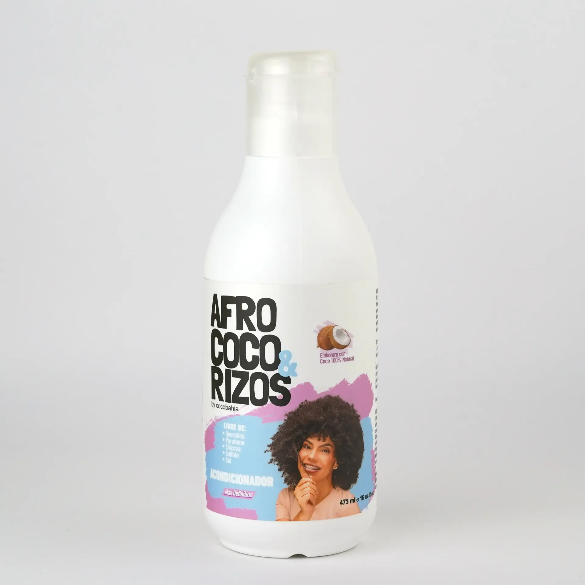 [CB-011] Acondicionador Afro, Coco & Rizos 16 OZ