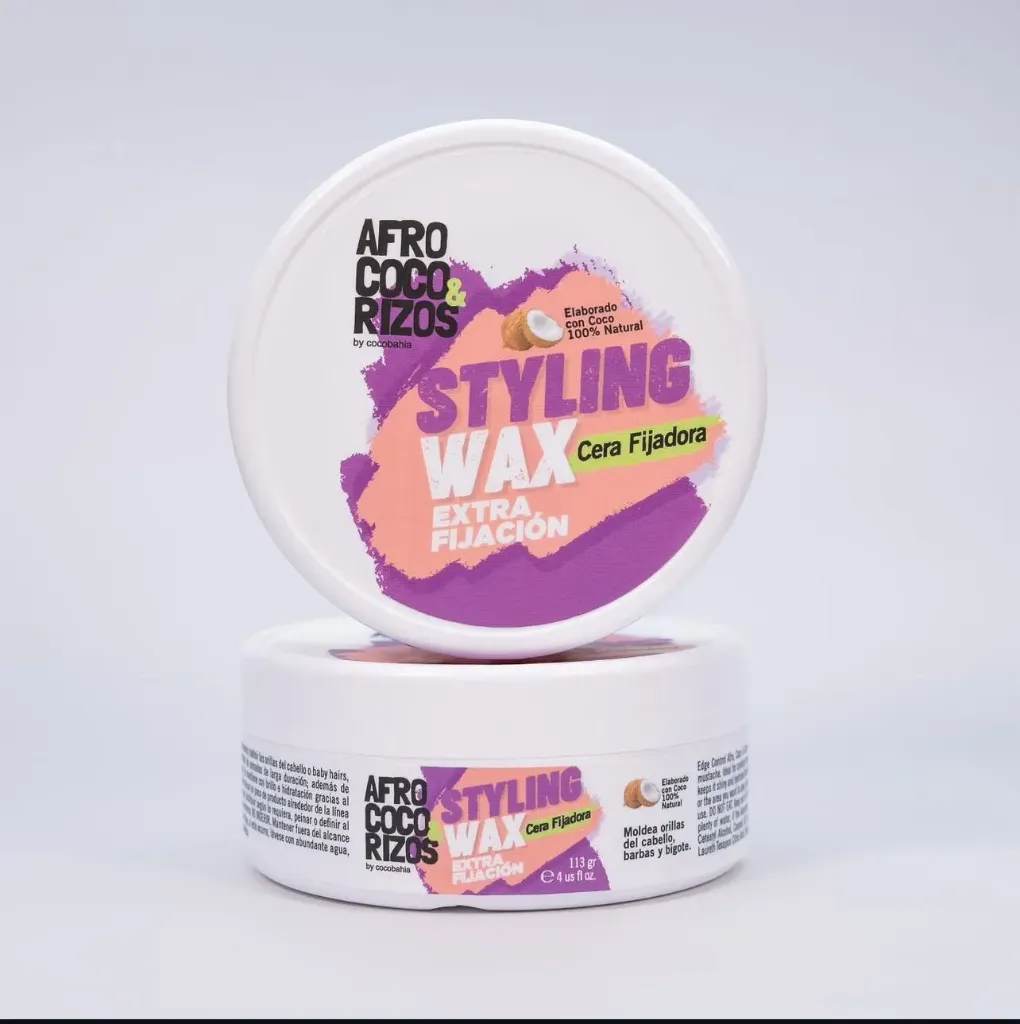 [CB-019] Cera Moldeadora Afro, Coco & Rizos 4 OZ 