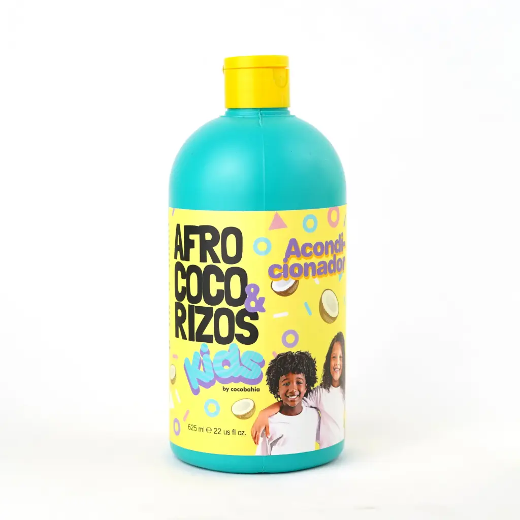 [CB-034] Kit 2 Oferta Afro, Coco & Rizos KIDS: Shampoo, Acondicionador, Mascarilla Hidratante / GRATIS Aceite Terapeutico Eucalipto 
