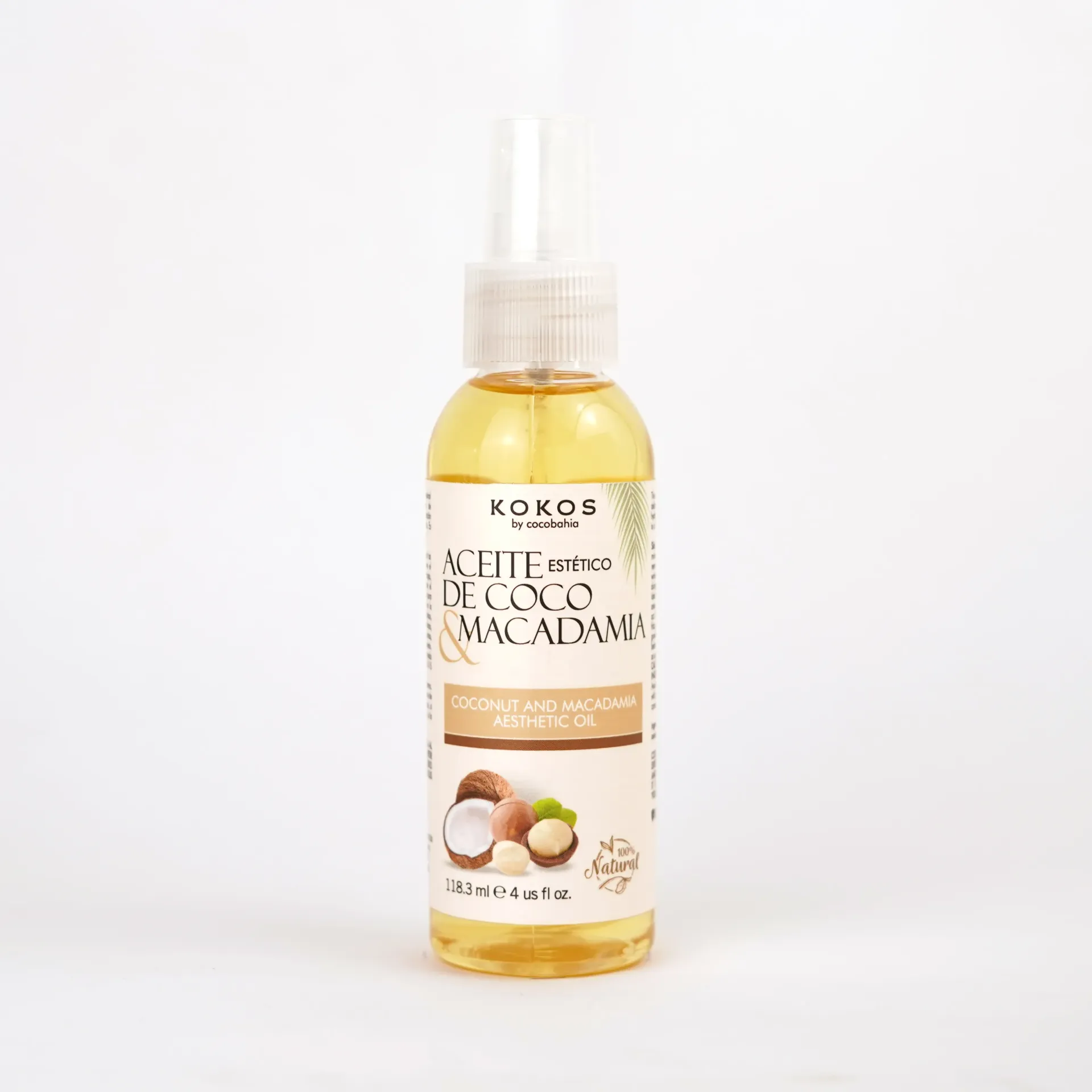 [CB-086] Aceite Estético Coco y Macadamia  4 OZ