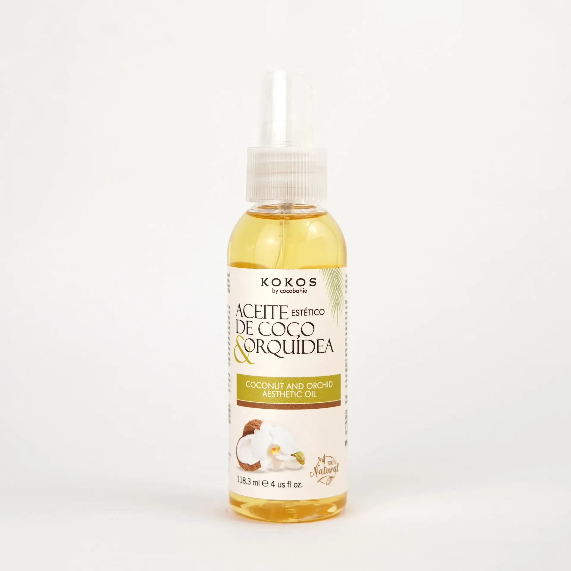 Aceite Estético Coco y Orquídea 4 OZ Y 8 OZ