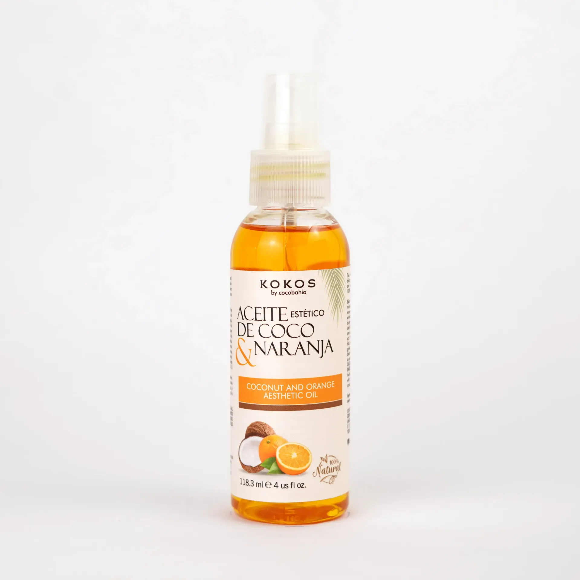 Aceite Estético Coco y Naranja  4 OZ
