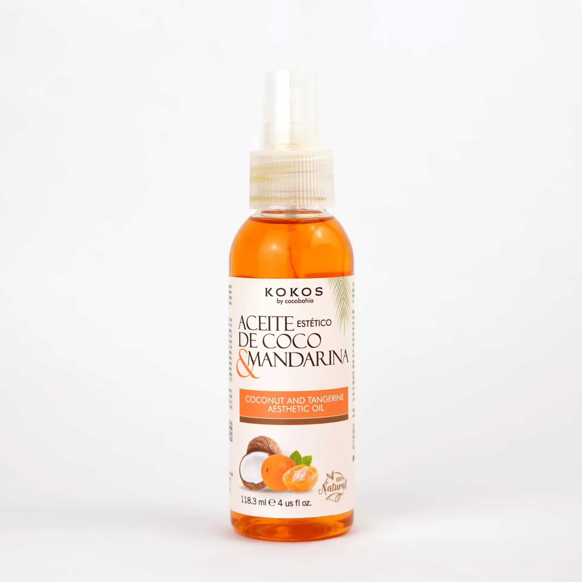 Aceite Estético Coco y Mandarina  4 OZ