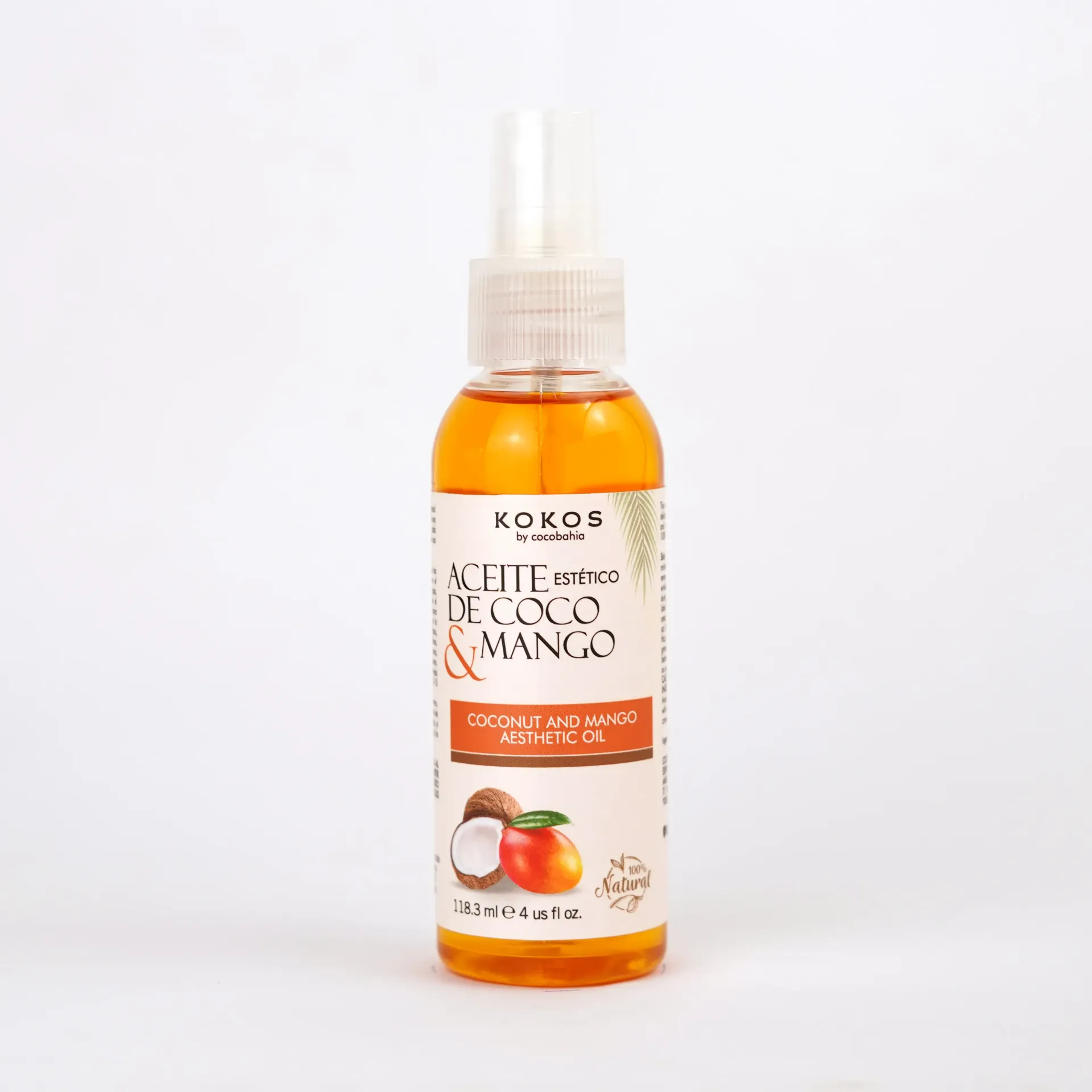 Aceite Estético Coco y Mango 4 OZ