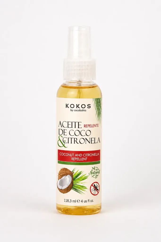 Aceite Terapeutico Coco & Citronela 4 OZ Y 8 OZ