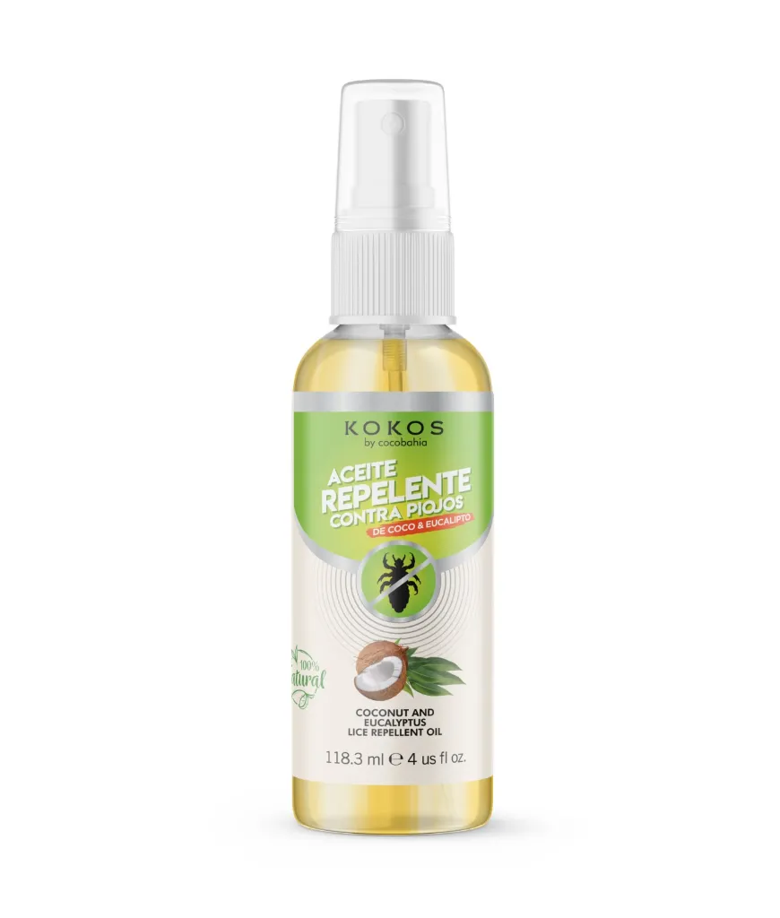 [CB-169] Aceite Repelente de Piojos Coco y Eucalipto 4 OZ