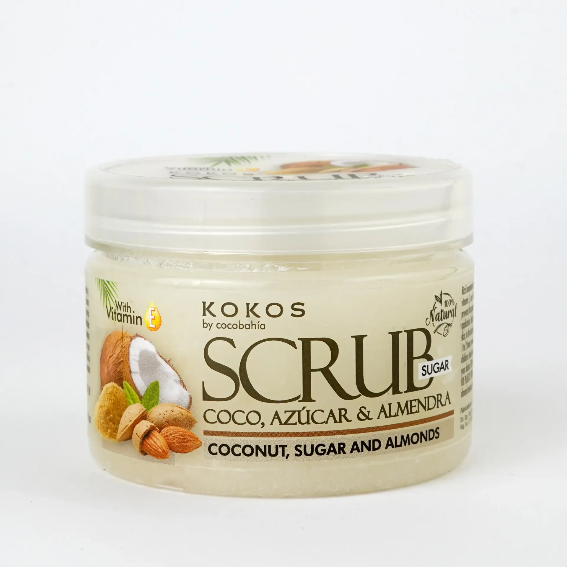 [CB-117] Scrub Azucar, Coco y Almendra 8 OZ