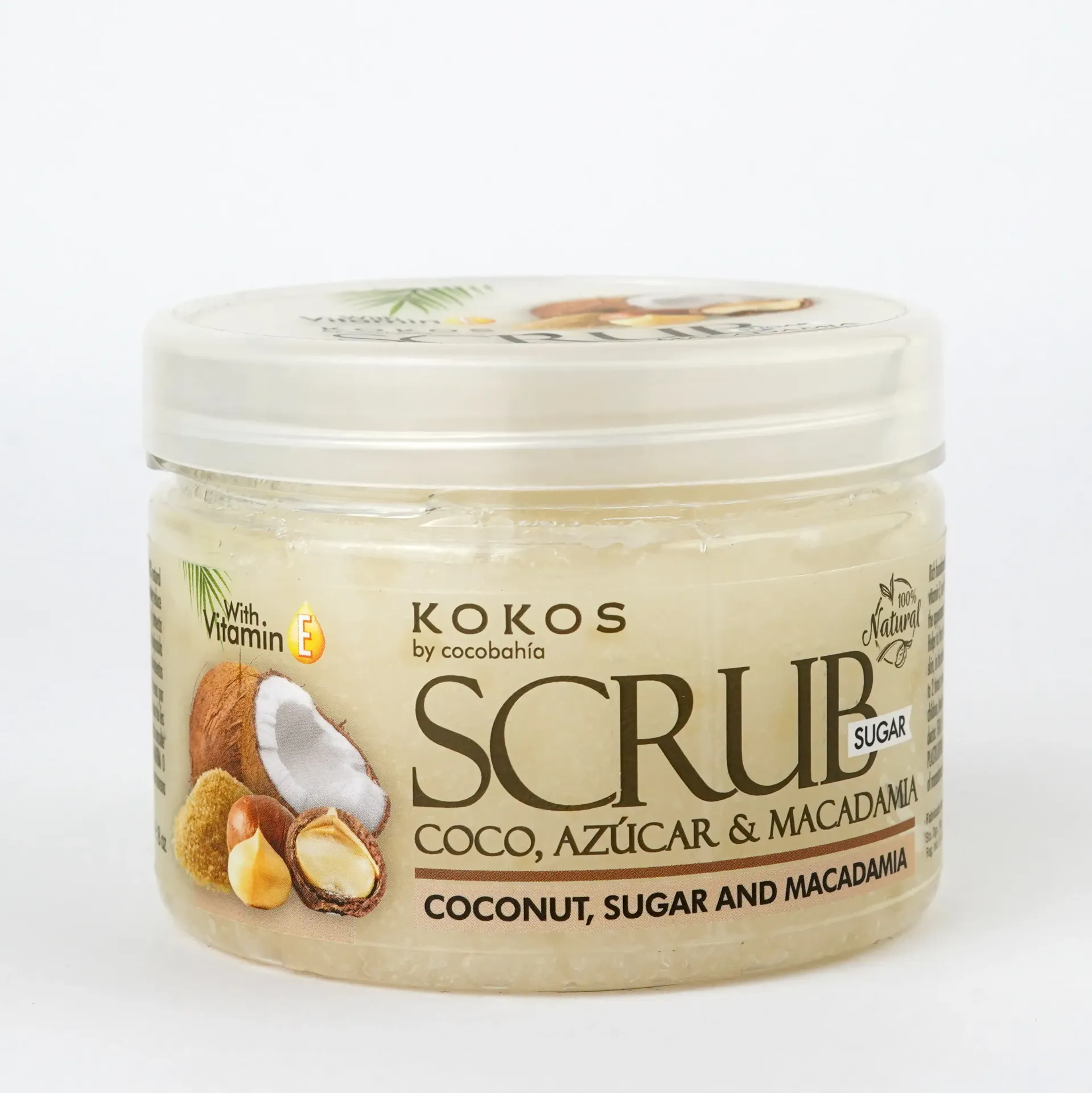 Scrub Azucar, Coco y Macadamia 8 OZ 