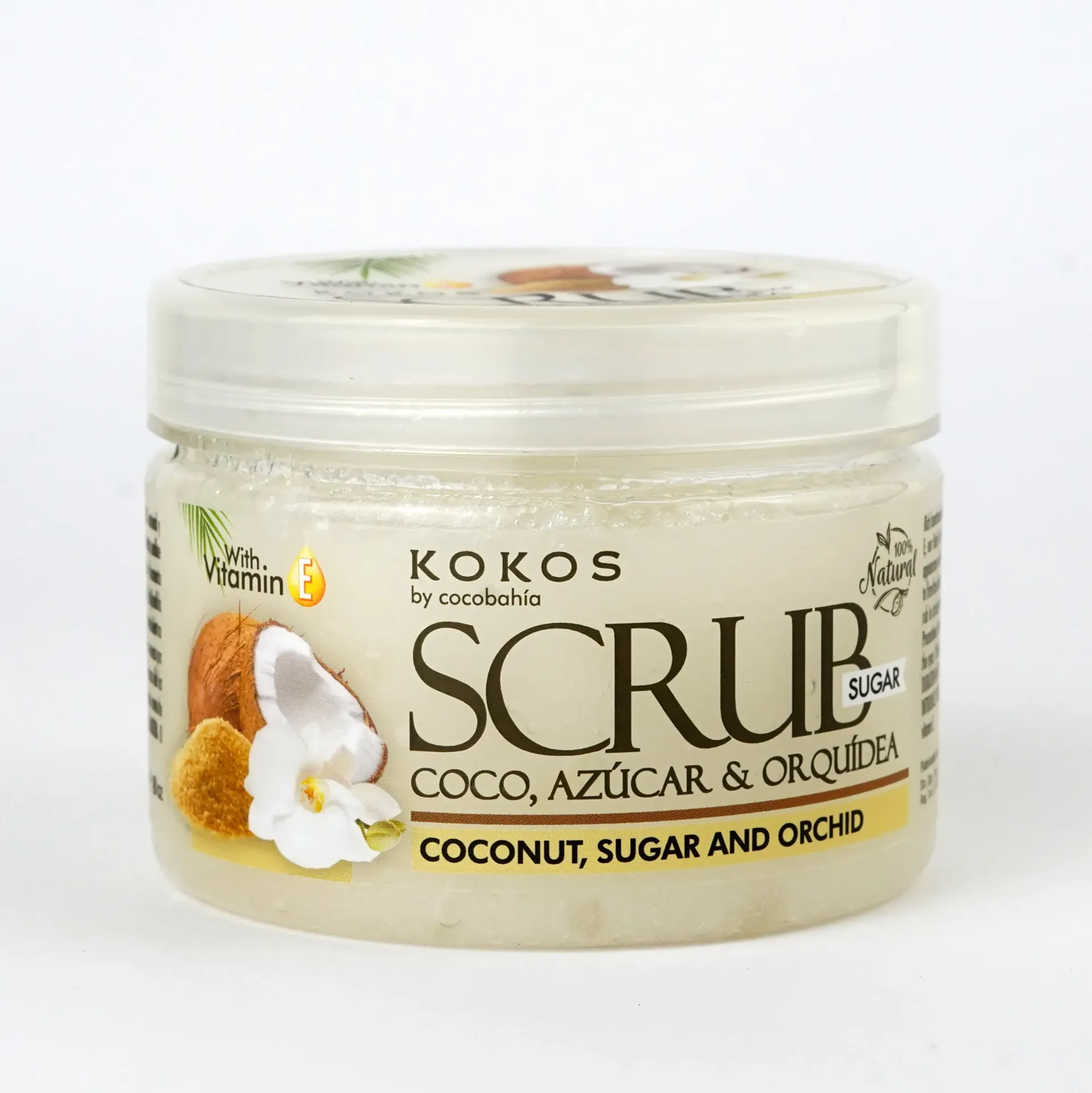[CB-124] Scrub Azucar, Coco y Orquídea 8 OZ
