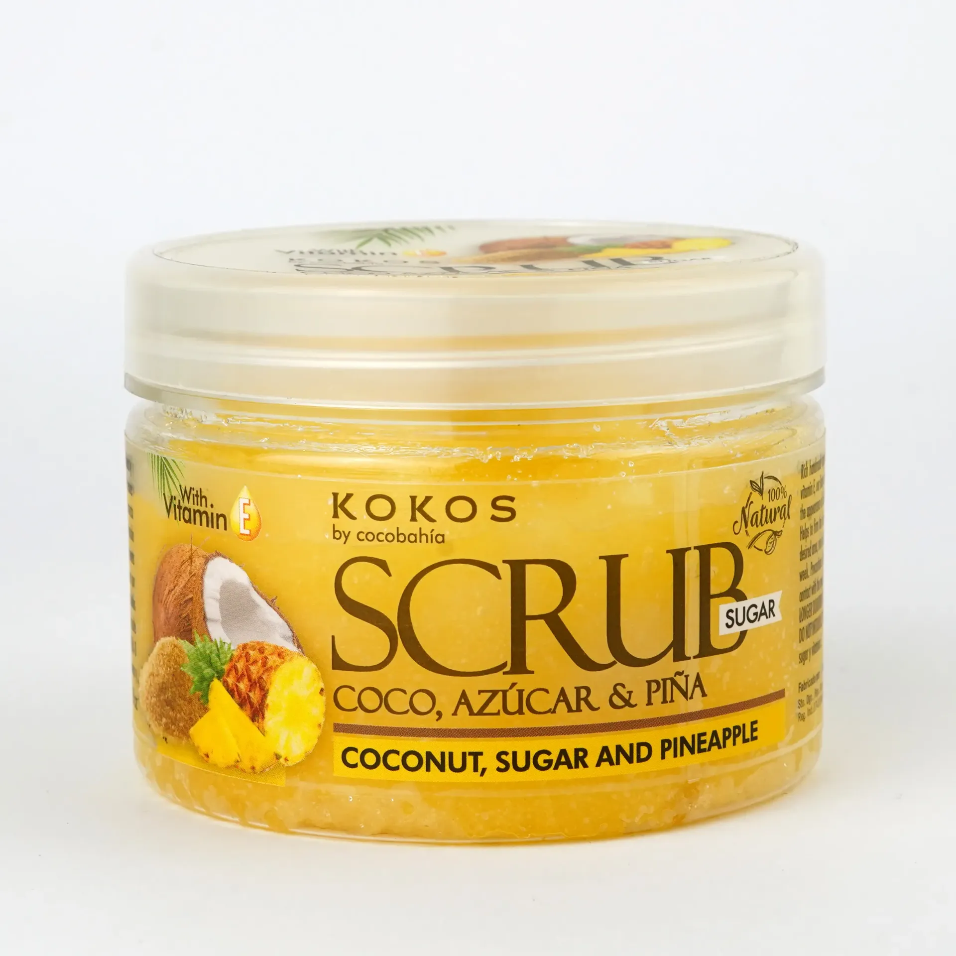 [CB-125] Scrub Azucar, Coco y Piña 8 OZ 