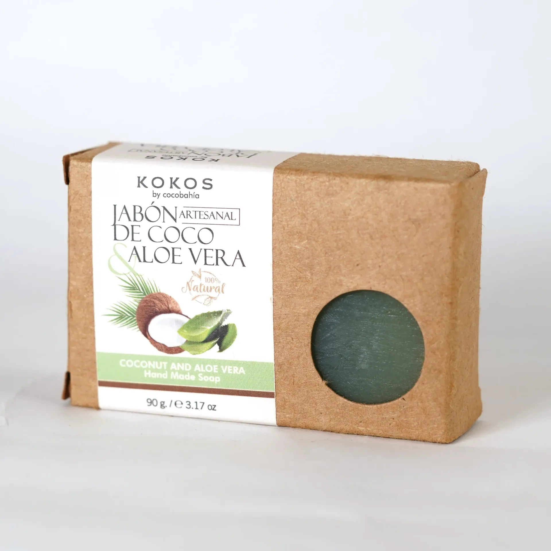 Jabón Artesanal Coco y Castilla 90 gr